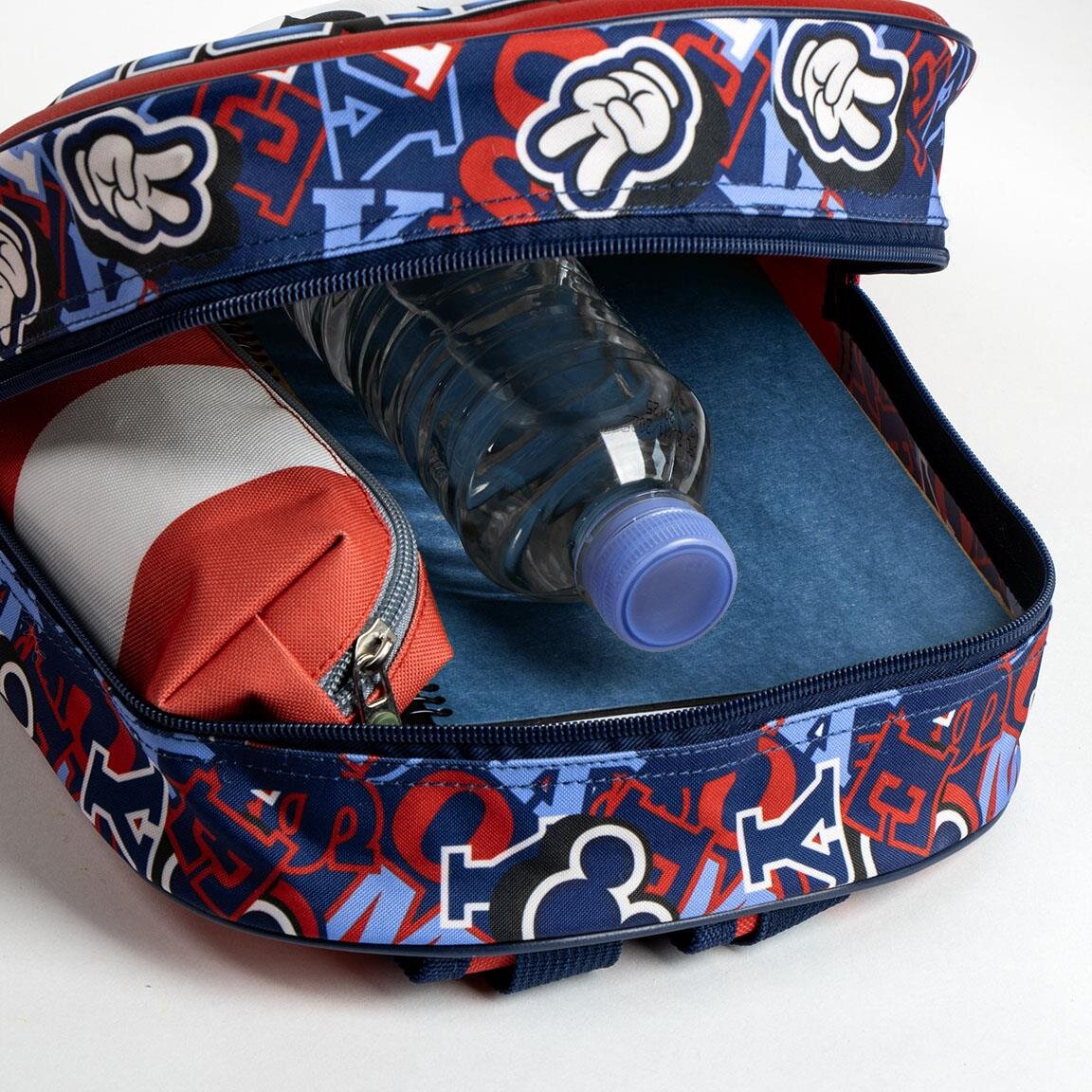 Mickey Mouse - Børnerygsæk med 3D-effekt