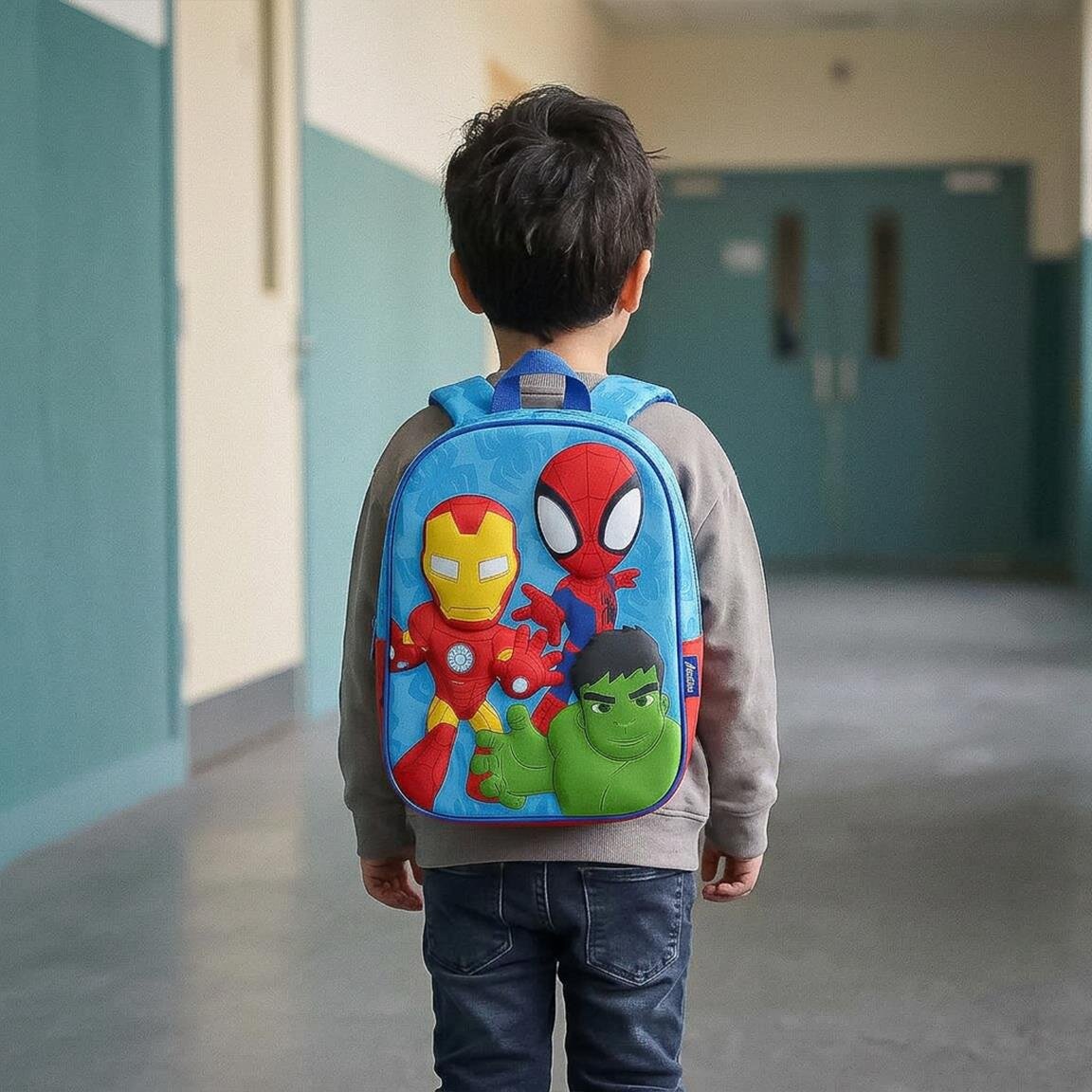 Spidey Børnerygsæk med 3D-effekt