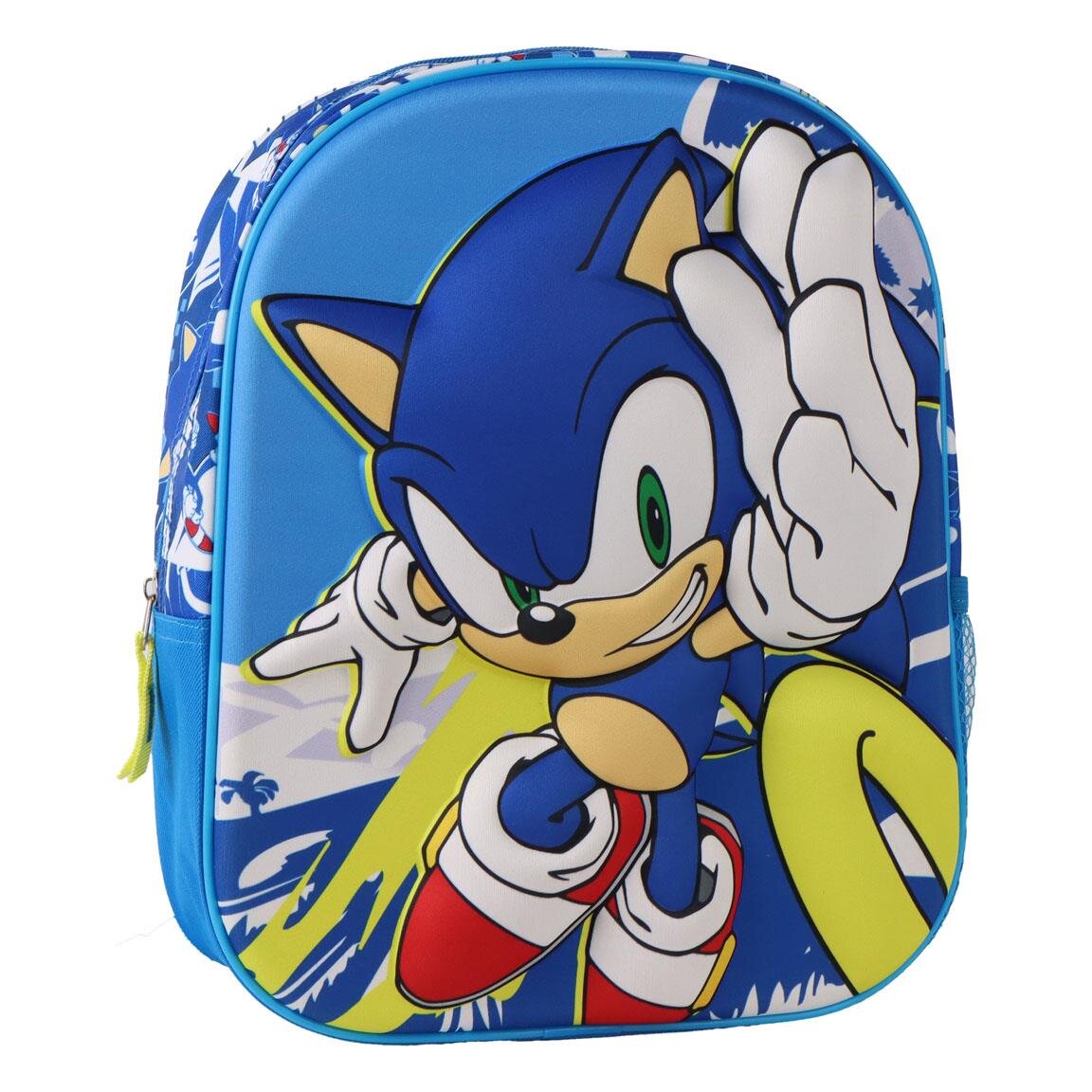 Sonic Børnerygsæk med 3D-effekt