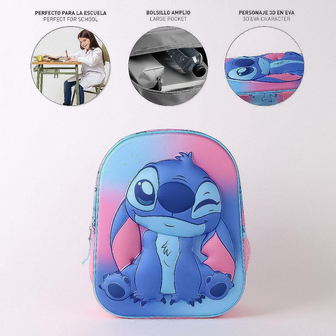Stitch Børnerygsæk med 3D-effekt