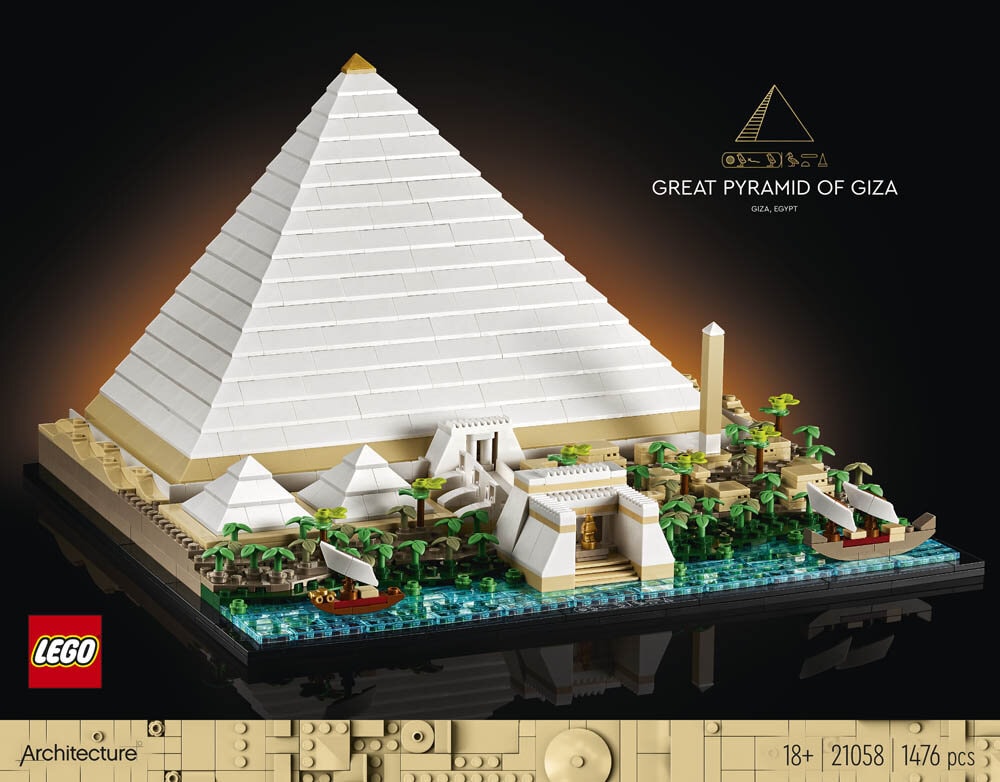 LEGO Architecture Den store pyramide i Giza 18+