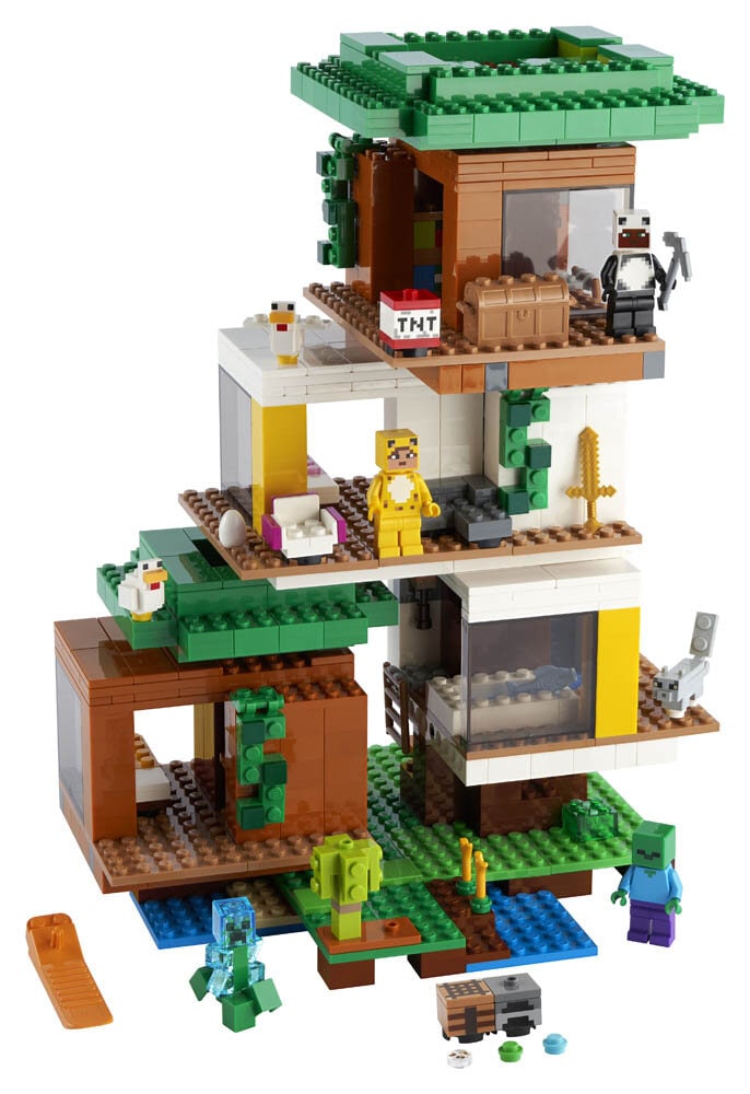 LEGO Minecraft Det moderne trætophus 9+