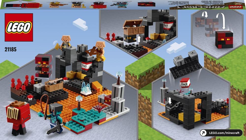 LEGO Minecraft - Netherbastionen 8+