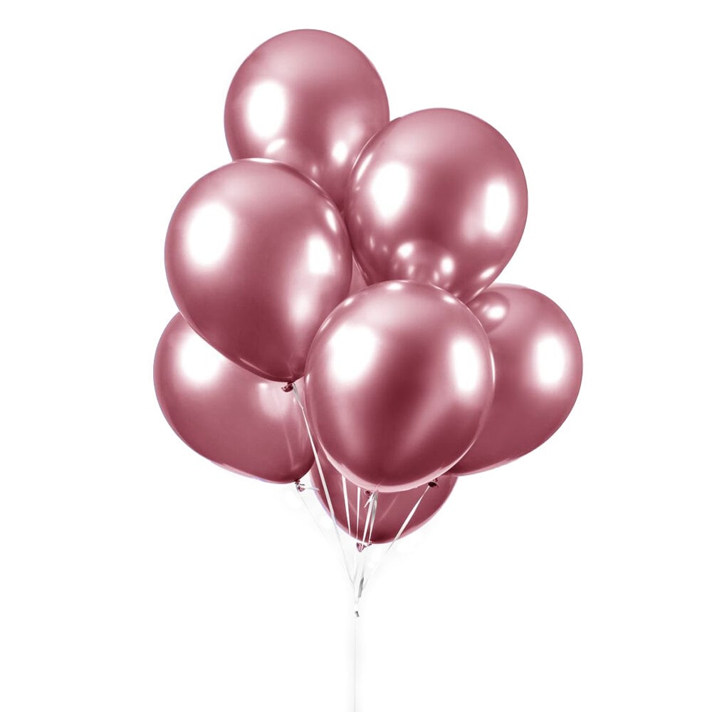 Balloner - Pink Chrome 10 stk