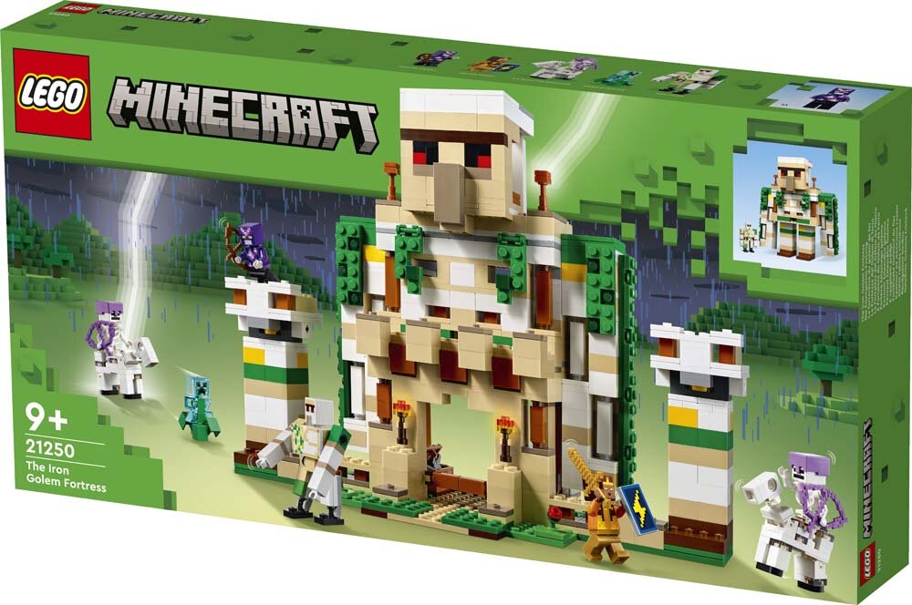 LEGO Minecraft - Jerngolem-fortet 9+