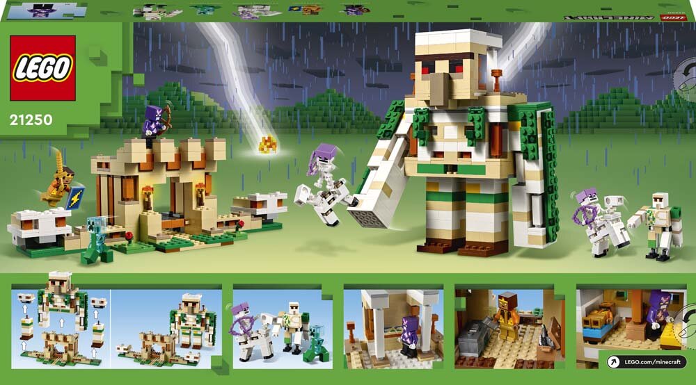 LEGO Minecraft - Jerngolem-fortet 9+
