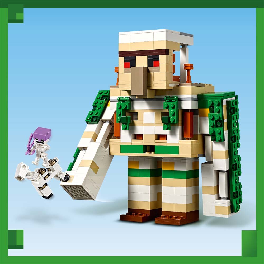 LEGO Minecraft - Jerngolem-fortet 9+