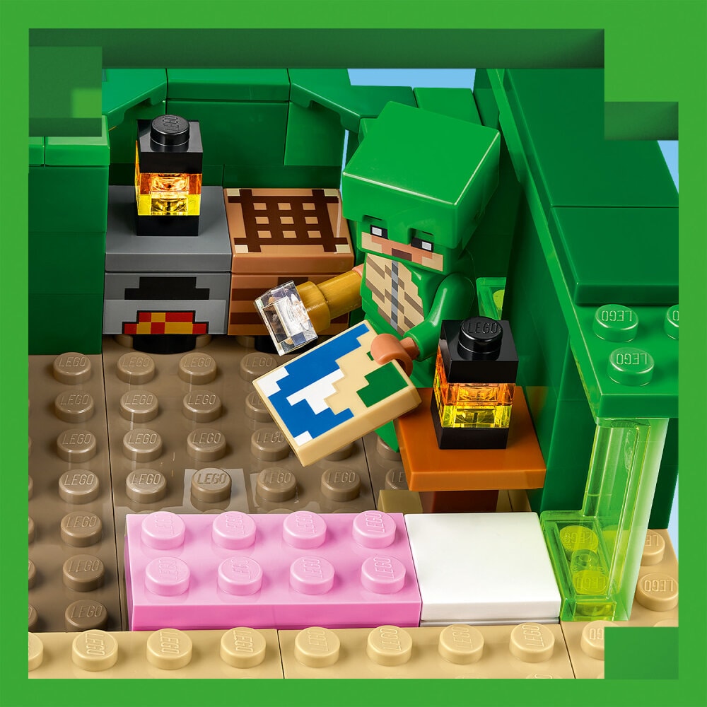 LEGO Minecraft - Skildpaddestrandhuset 8+