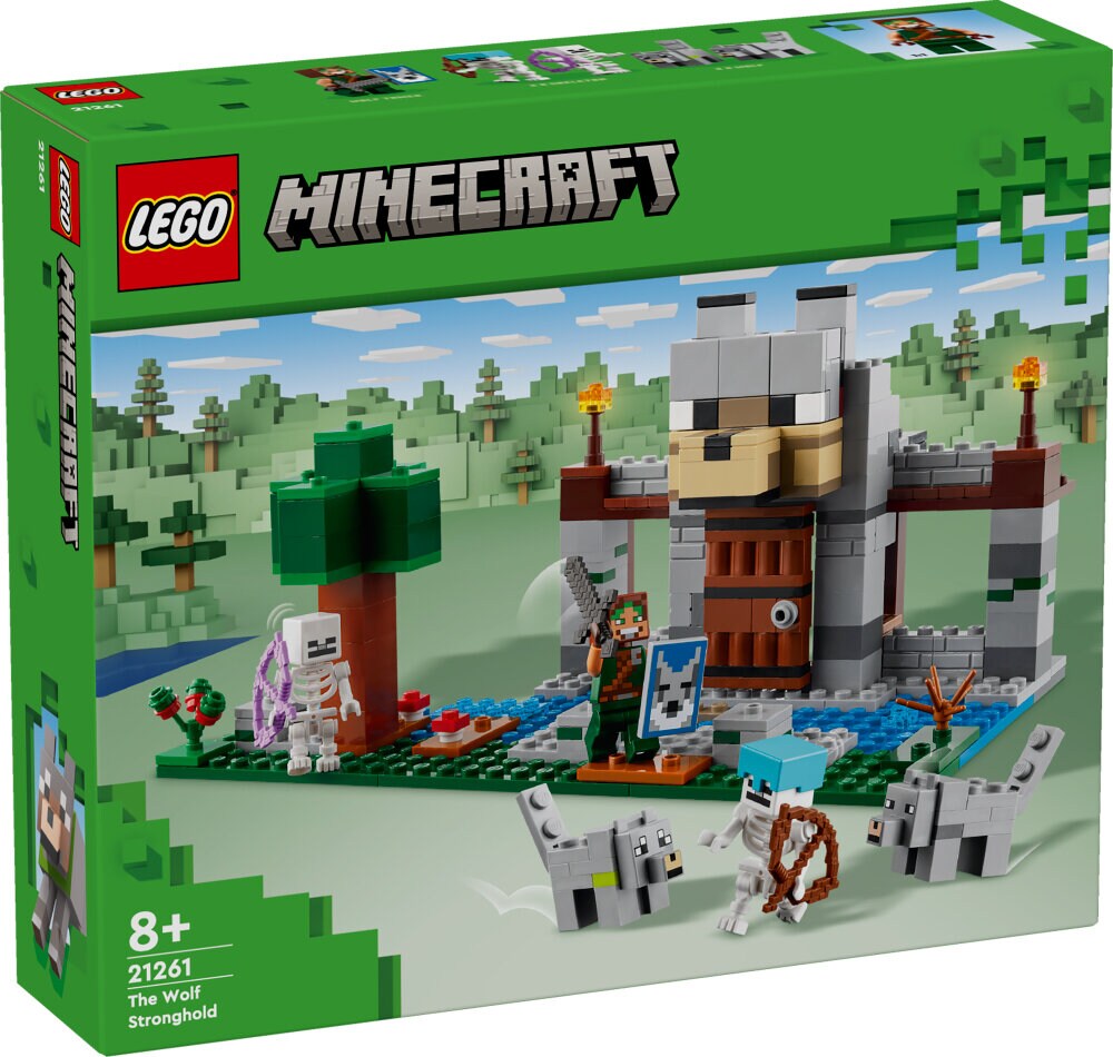LEGO Minecraft - Ulvehøjborgen 8+