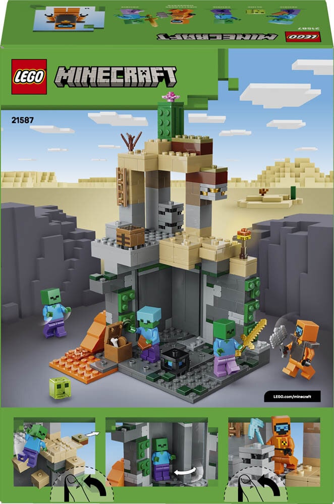 LEGO Minecraft - Zombiehule 8+