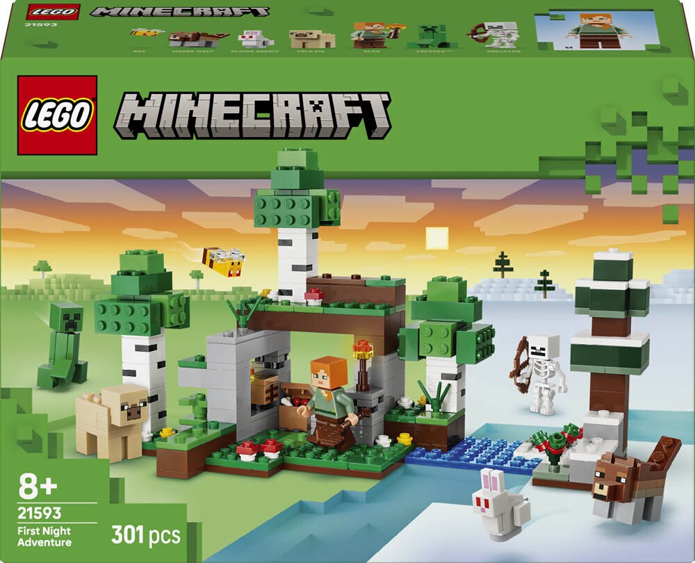 LEGO Minecraft - Første nats eventyr 8+