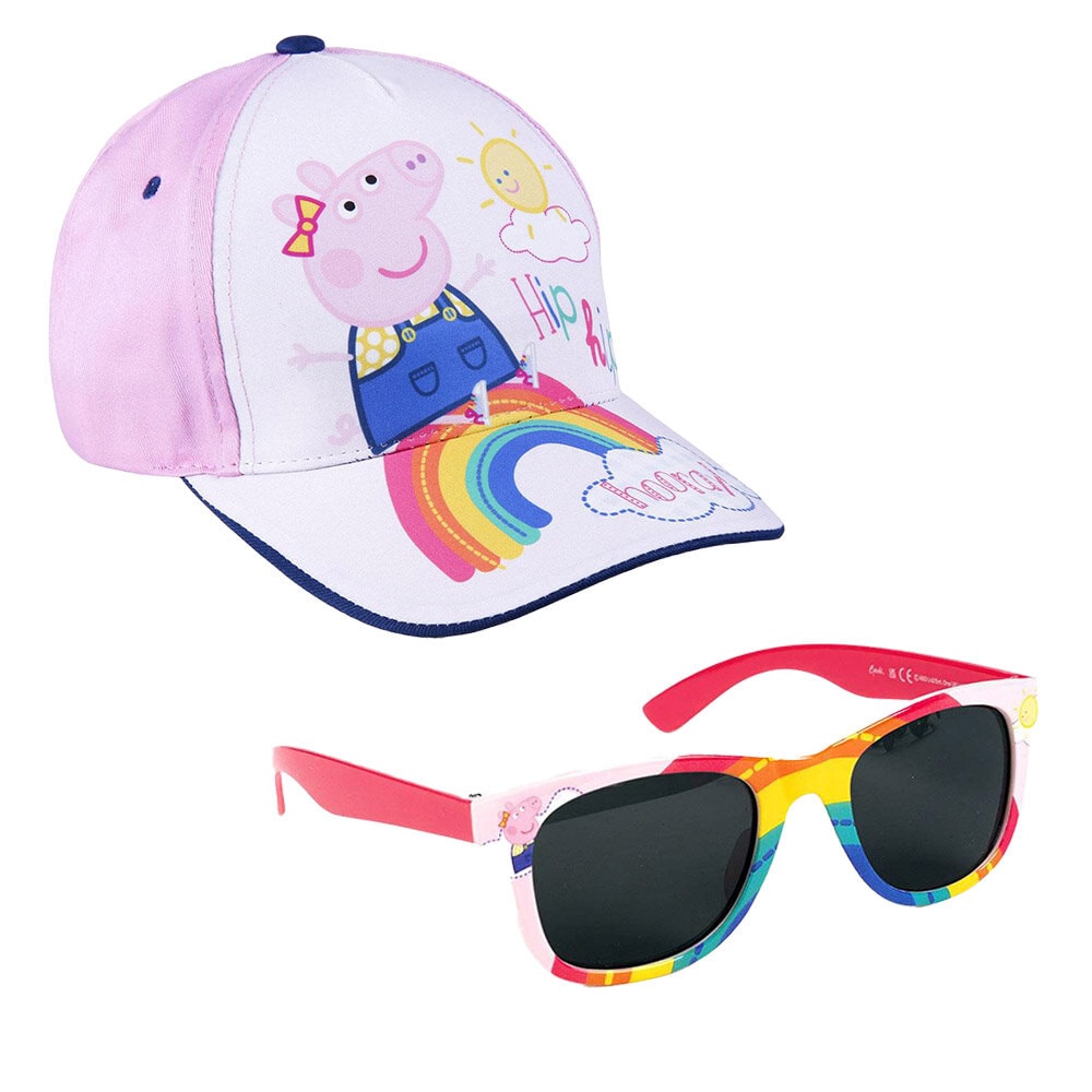 Gurli Gris - Kasket og solbriller til børn