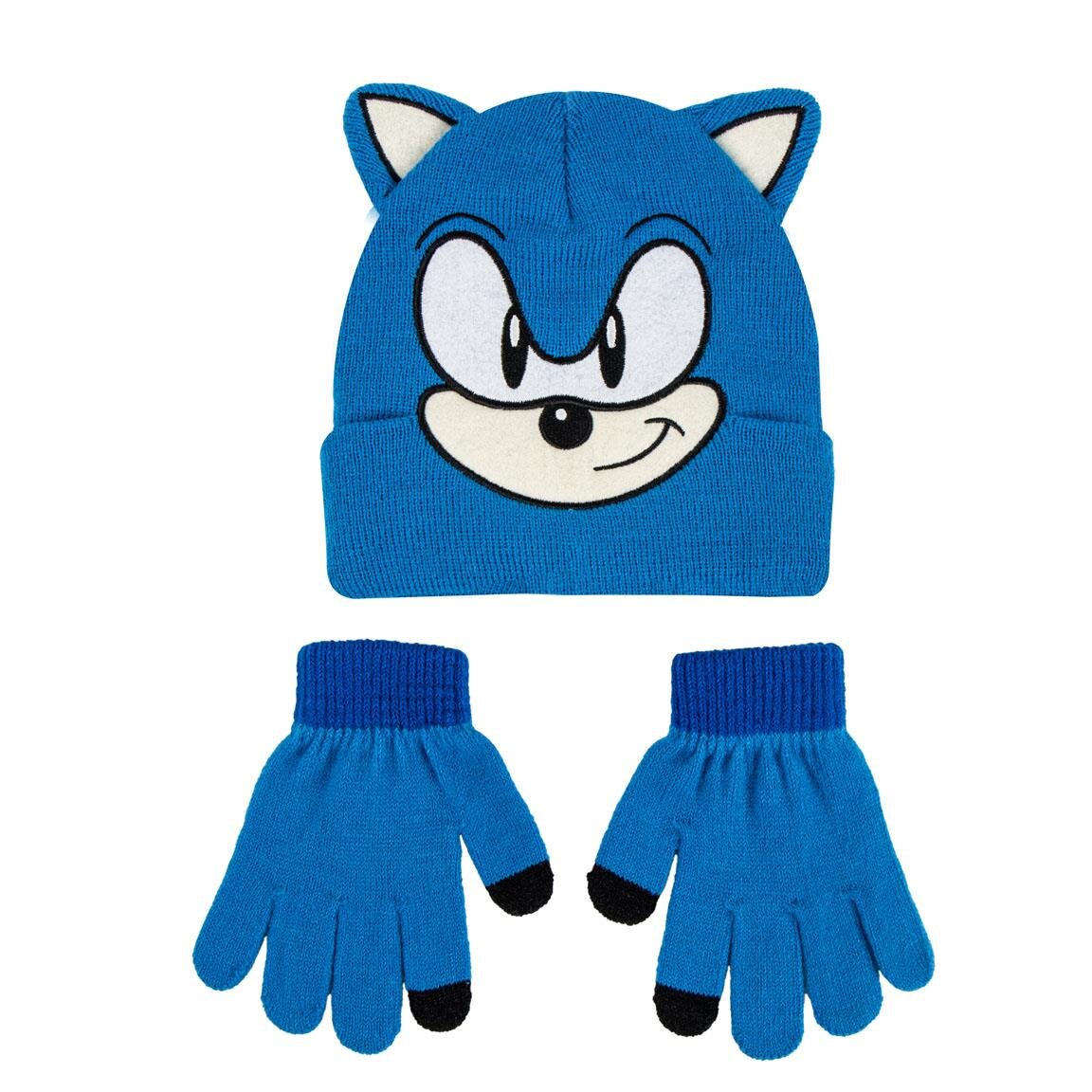 Sonic Hue og handsker