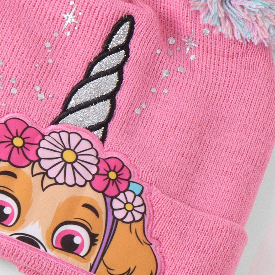 Paw Patrol Skye - Hue, halstørklæde og handsker