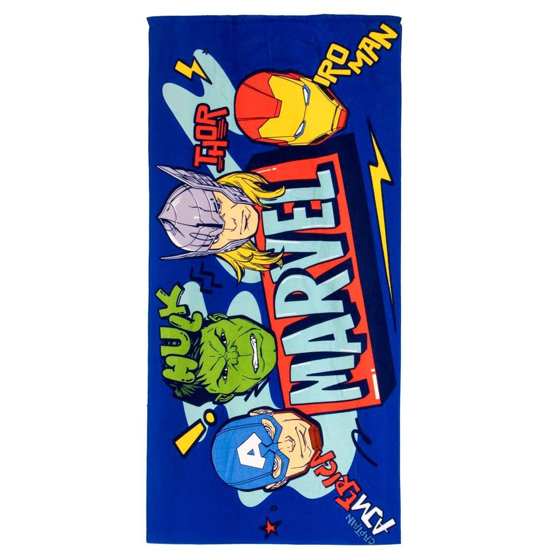 Avengers - Sæt med badehåndklæde og svømmebriller