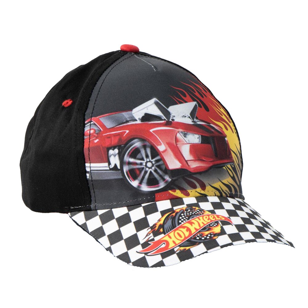 Hot Wheels Børnekasket Sort