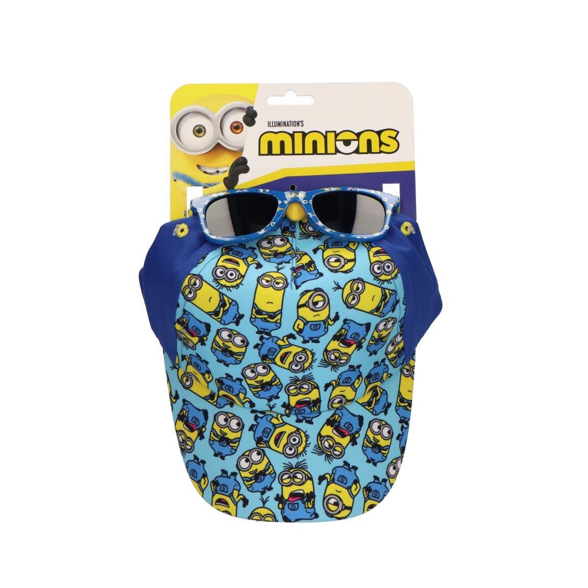 Minions - Kasket og solbriller til børn