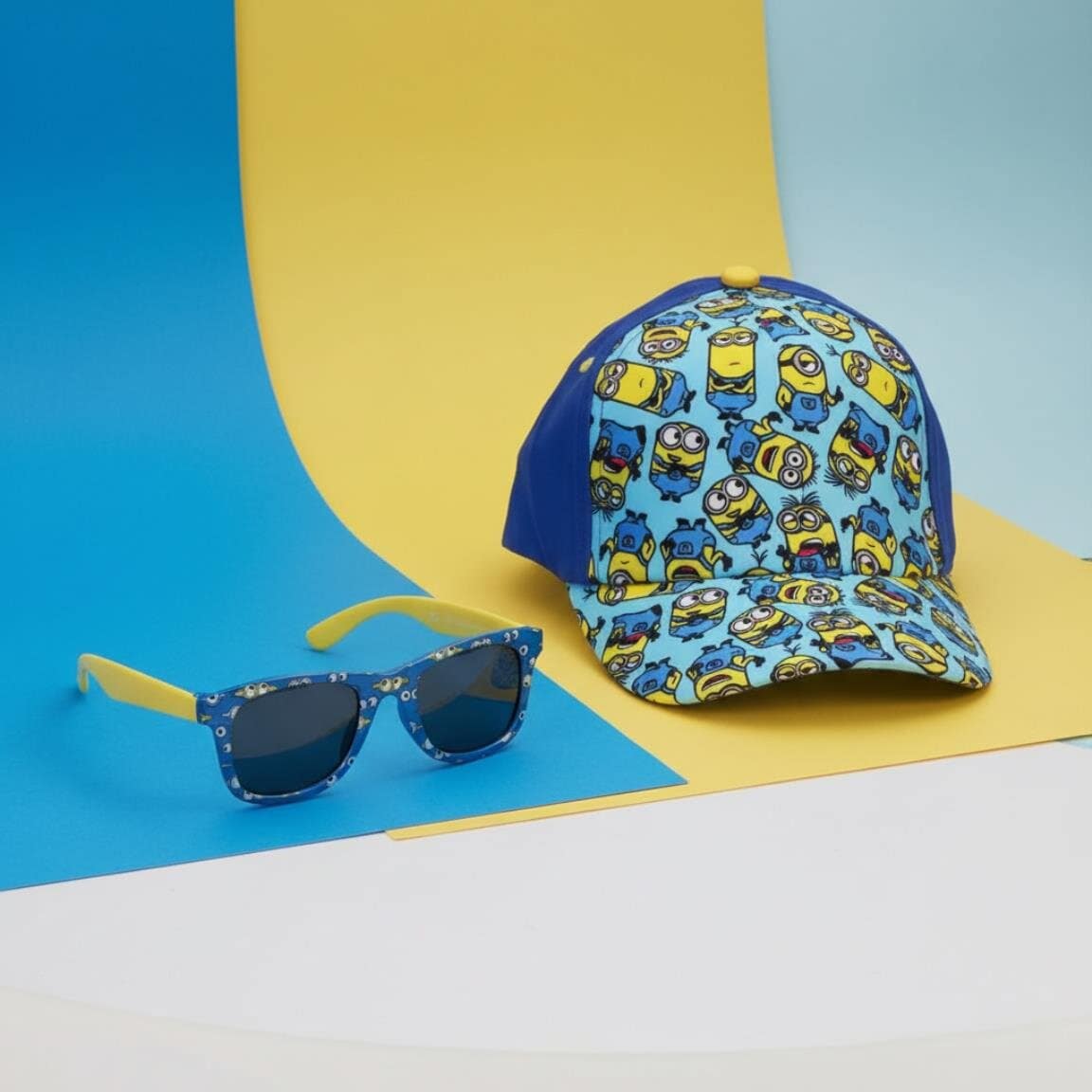 Minions - Kasket og solbriller til børn