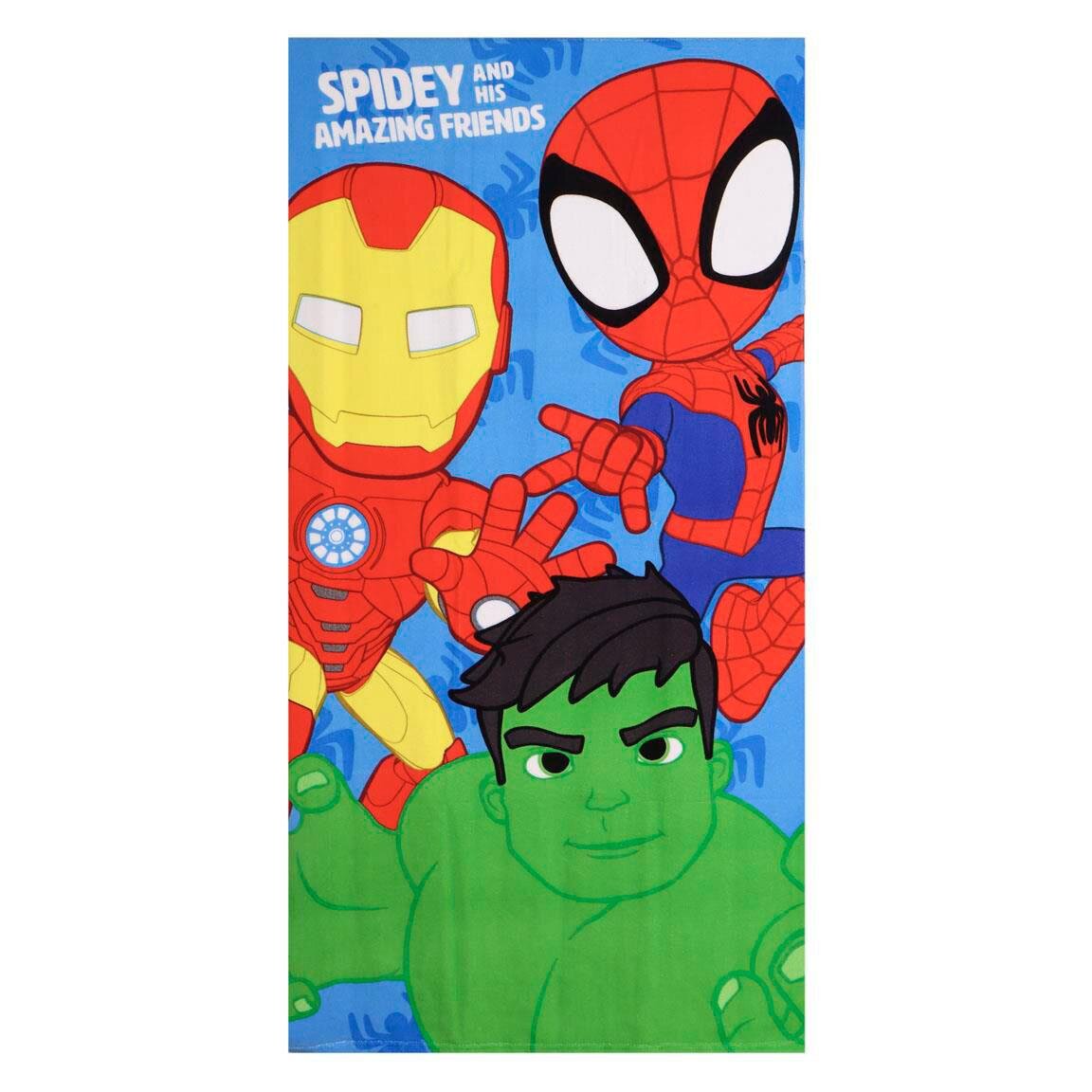Spidey Badehåndklæde 70 x 140 cm