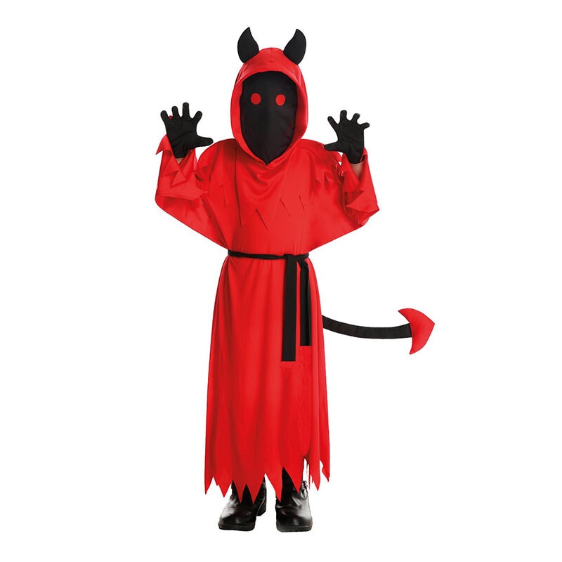 Red Devil - Kostume Børn 5-8 år