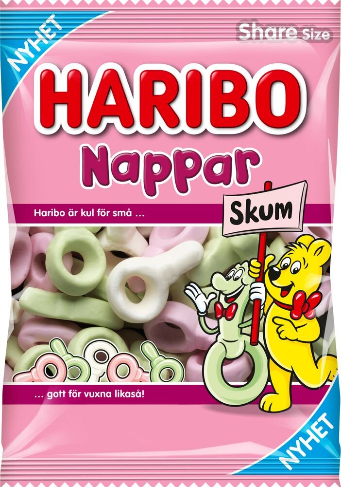 Haribo Sutter Skum 120 gram