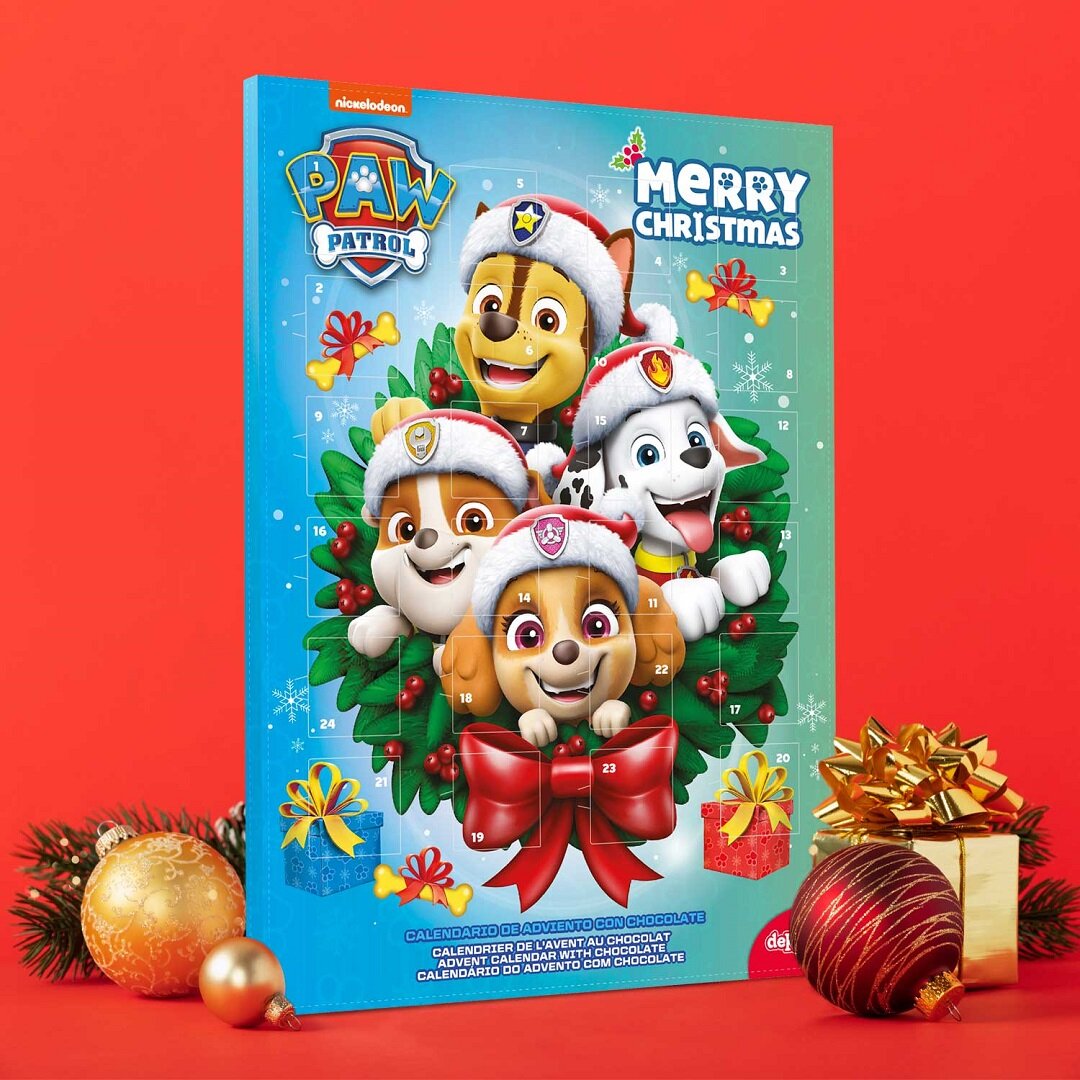 Paw Patrol - Julekalender Chokolade 50 gram