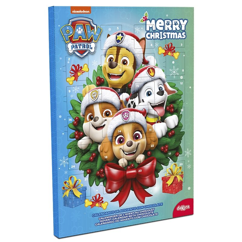Paw Patrol - Julekalender Chokolade 50 gram