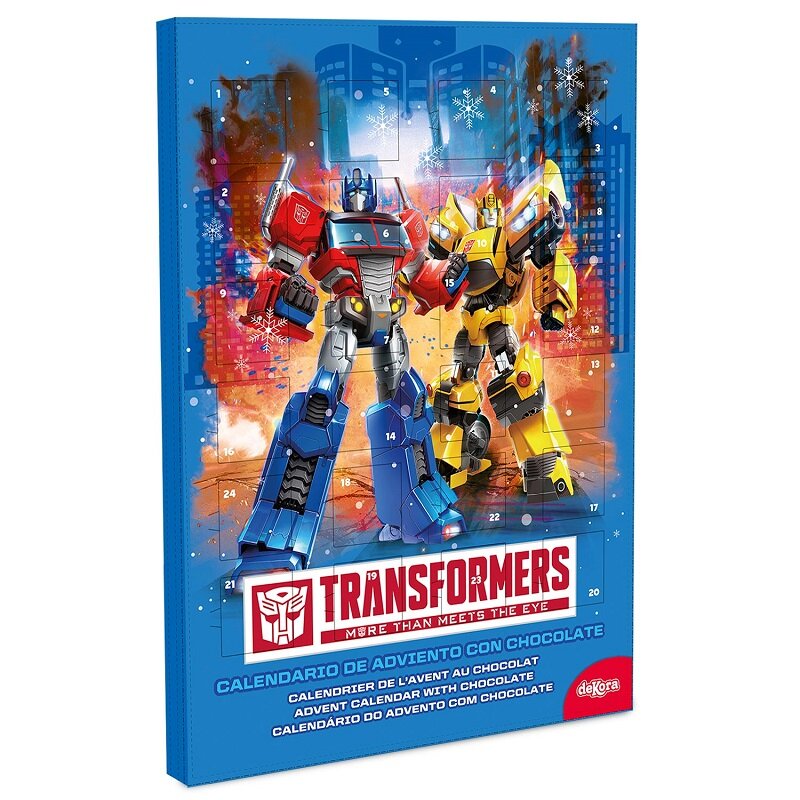 Transformers - Julekalender Chokolade 50 gram