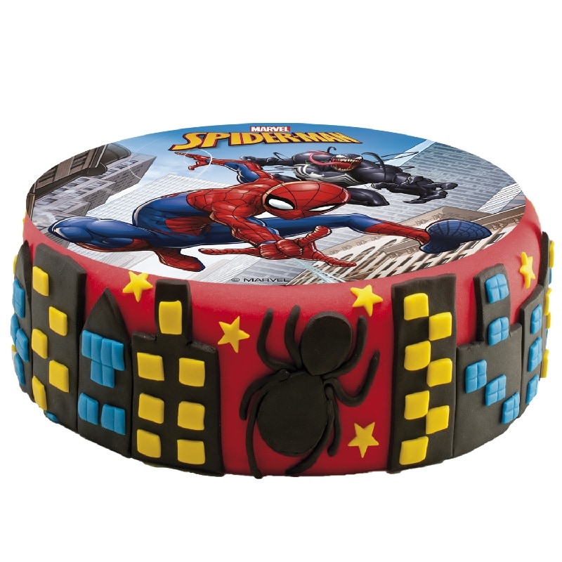 Sukkerprint - Spiderman 15,5 cm