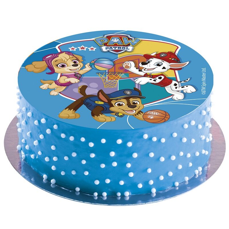 Kageprint Paw Patrol - Fondant 15,5 cm