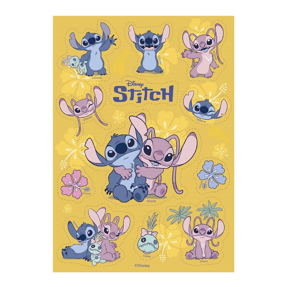 Lilo & Stitch Sukkerdekorationer 12 stk