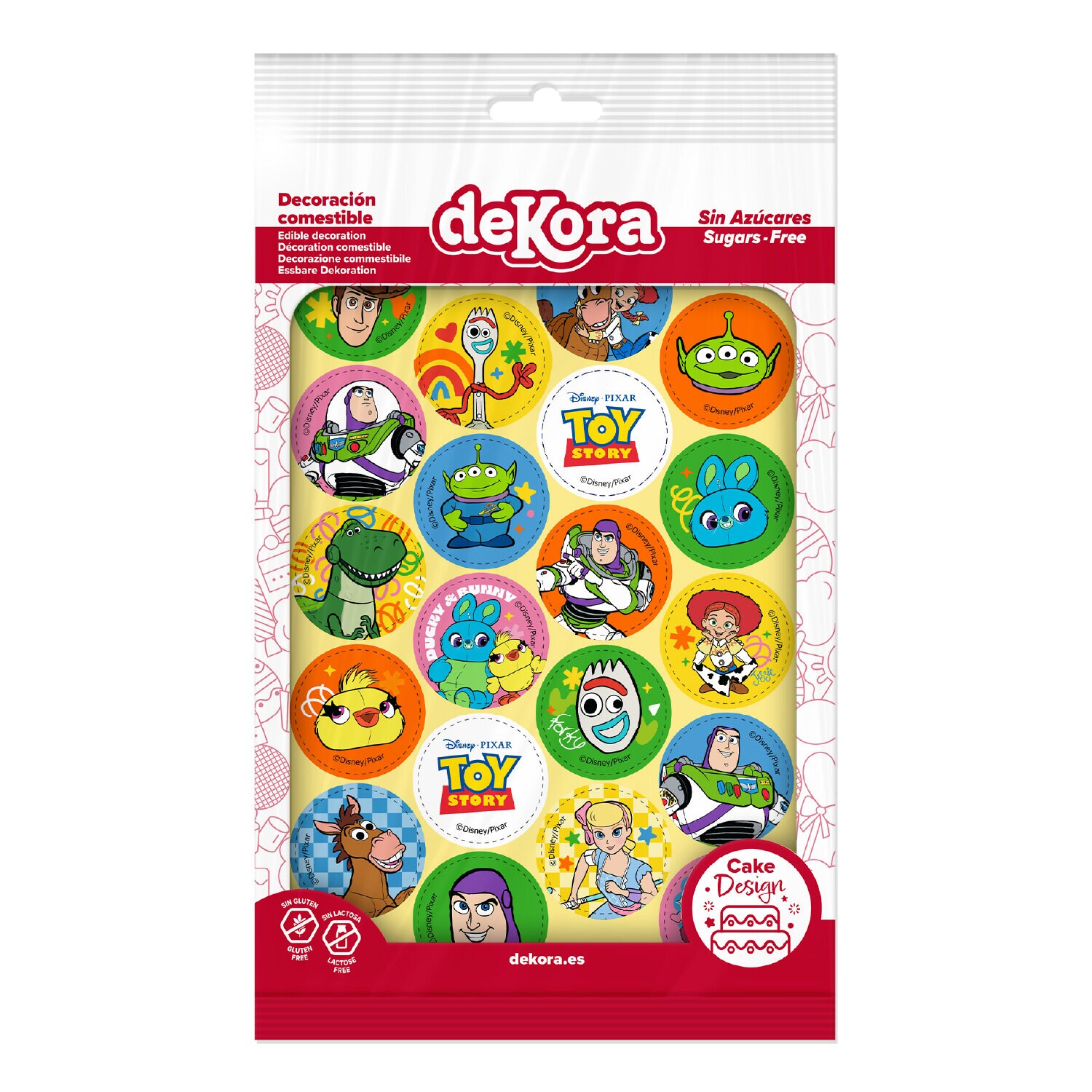 Toy Story Muffindekorationer Fondant 20 stk