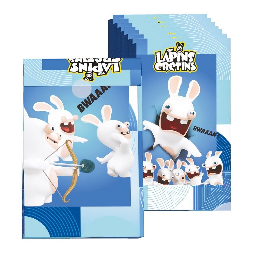 Rabbids - Slikposer i papir 8 stk