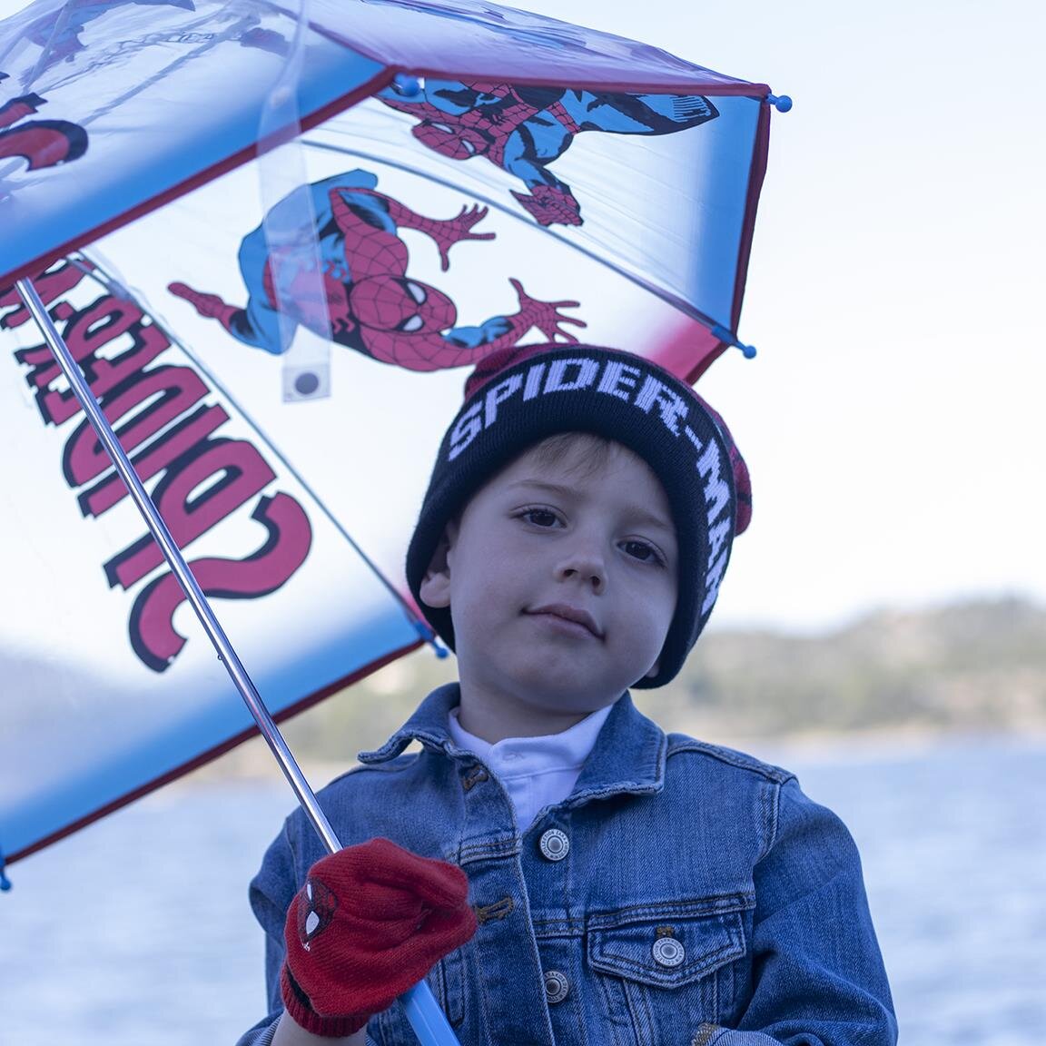 Spiderman Comic - Børneparaply