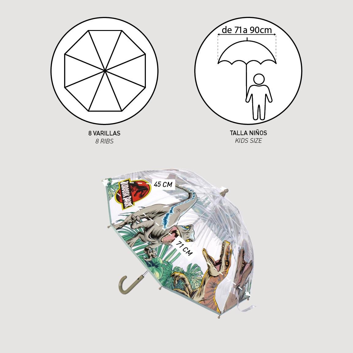 Jurassic Park - Børneparaply