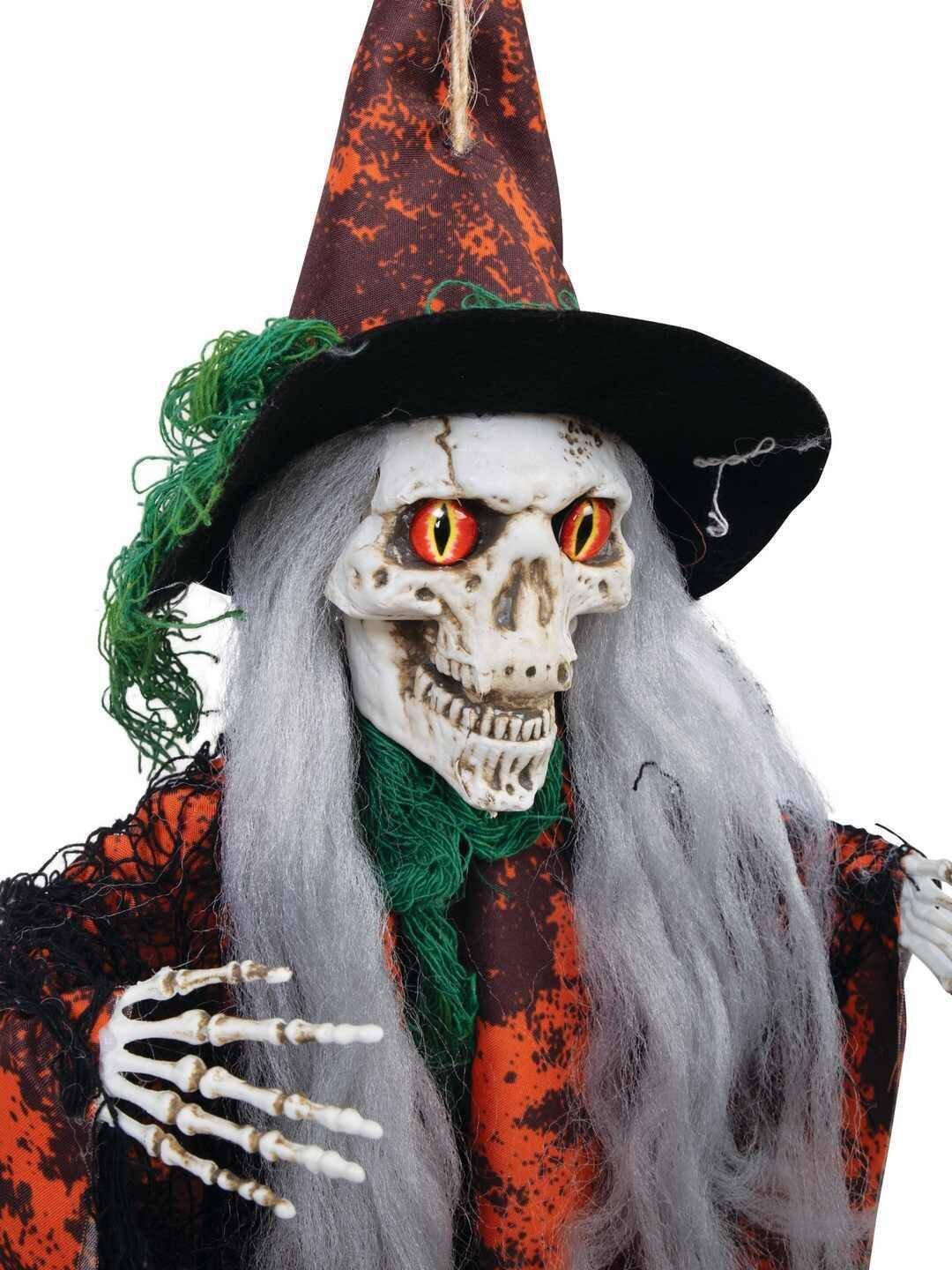 Hængende Halloweenheks 60 cm