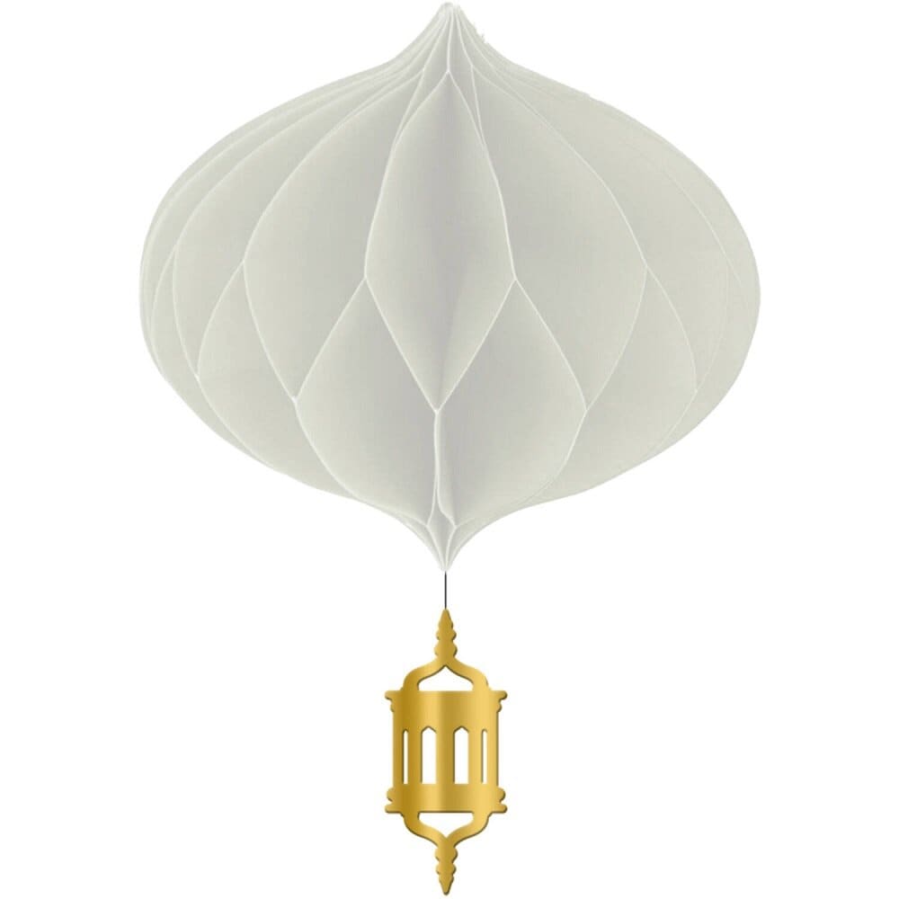 Eid Mubarak - Hængende dekorationer i honeycomb 3 stk