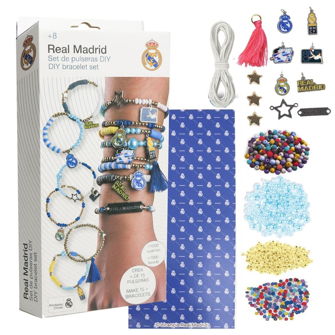 Real Madrid DIY Armbånd