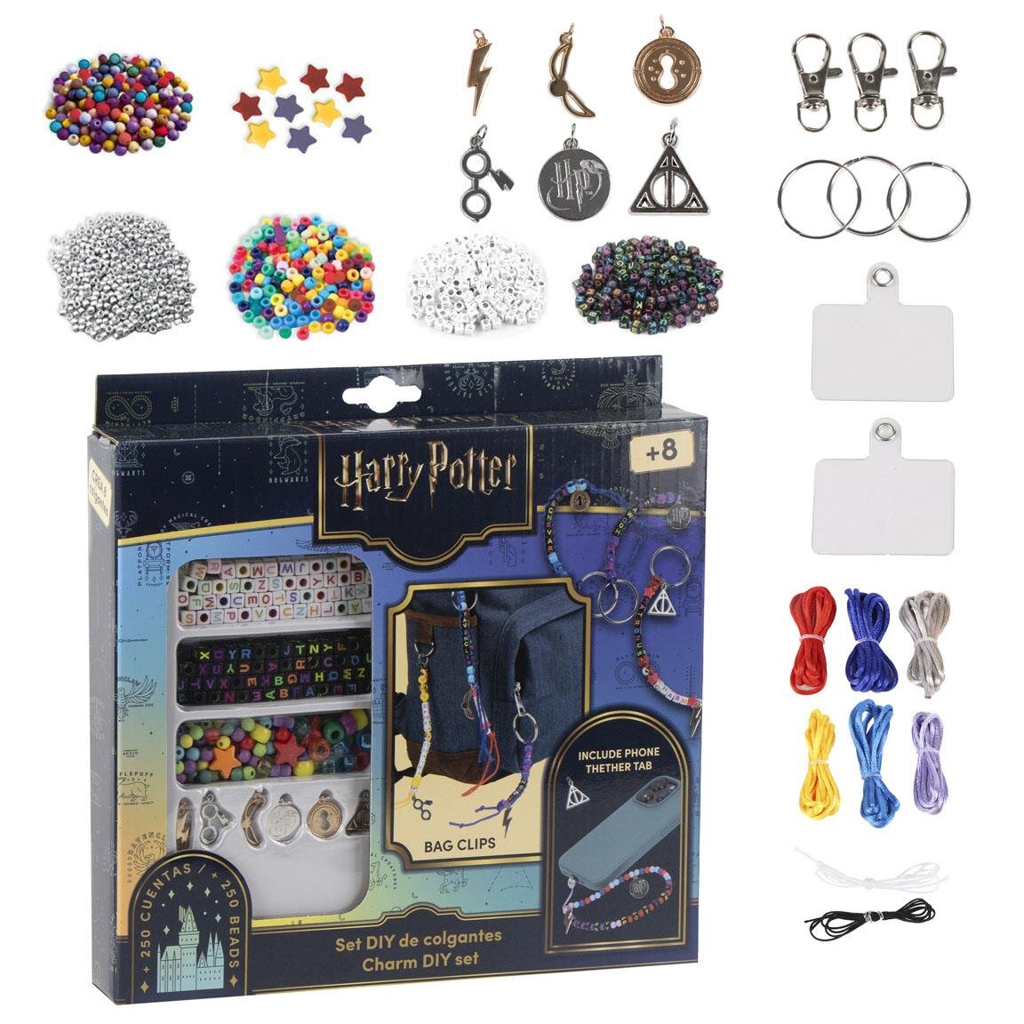 Harry Potter DIY-sæt til taske- og mobilvedhæng