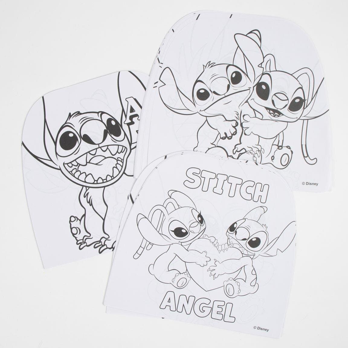 Stitch Malesæt med klistermærker