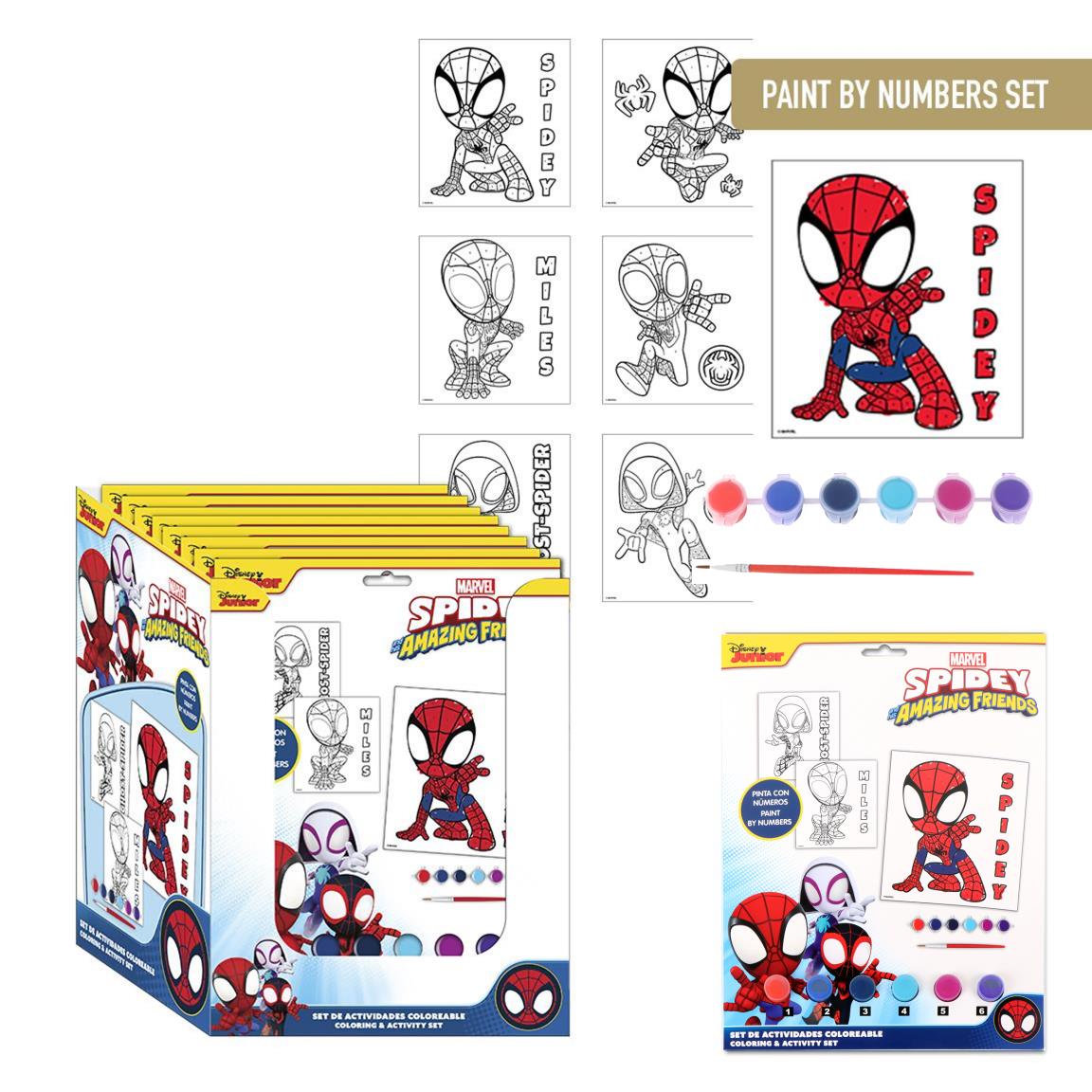 Spidey Malersæt Paint by Numbers