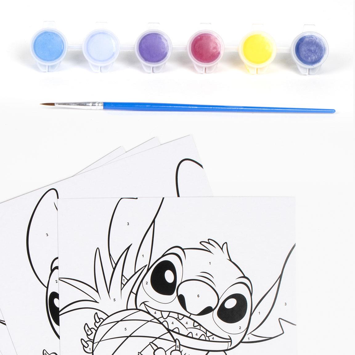 Lilo & Stitch Malersæt Paint by Numbers