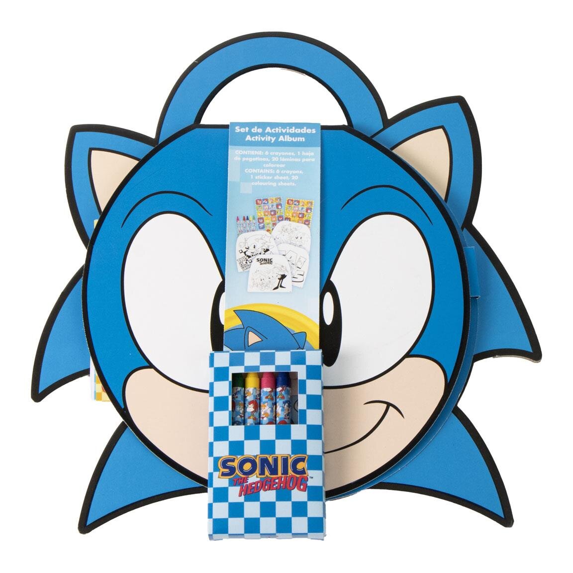 Sonic Malesæt med klistermærker