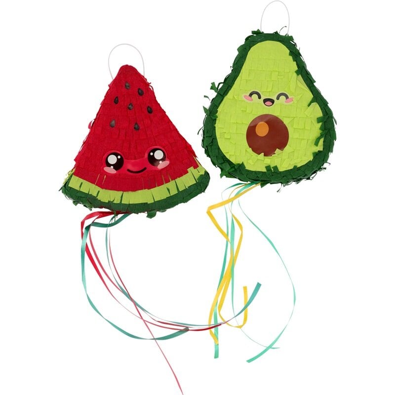 Mini Piñataer Kawaii Avocado & Melon