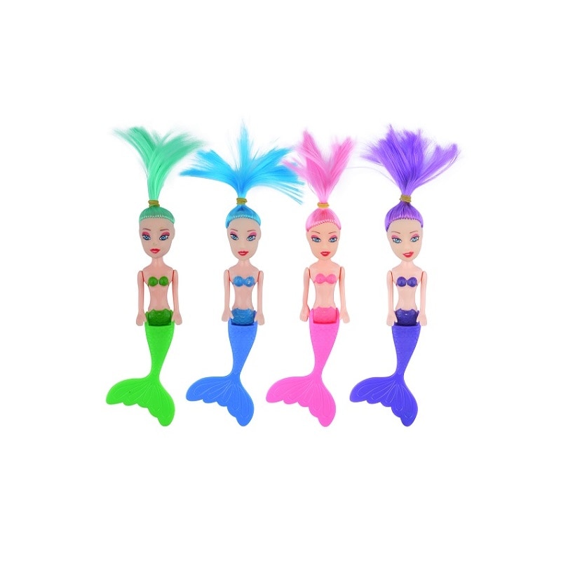  Lille dukke - Havfrue (stykvis)