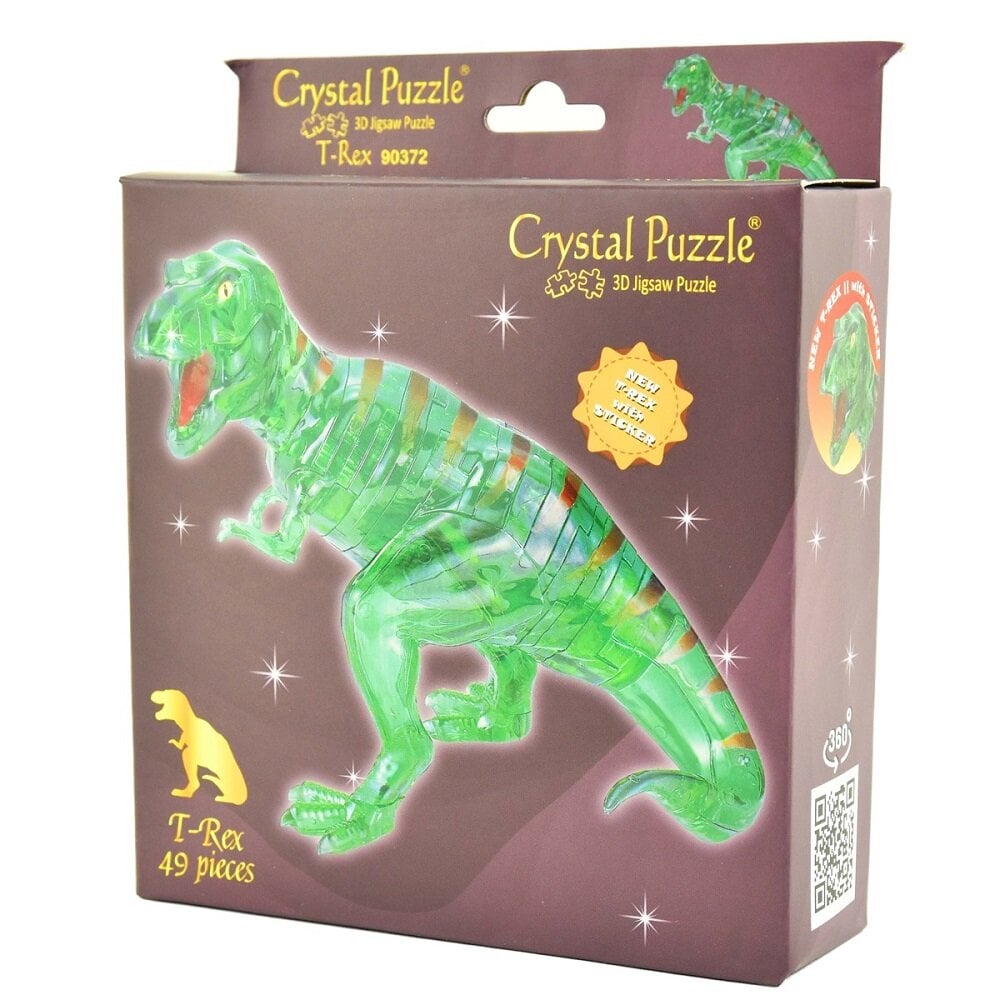 Krystal 3D Puslespil T-Rex
