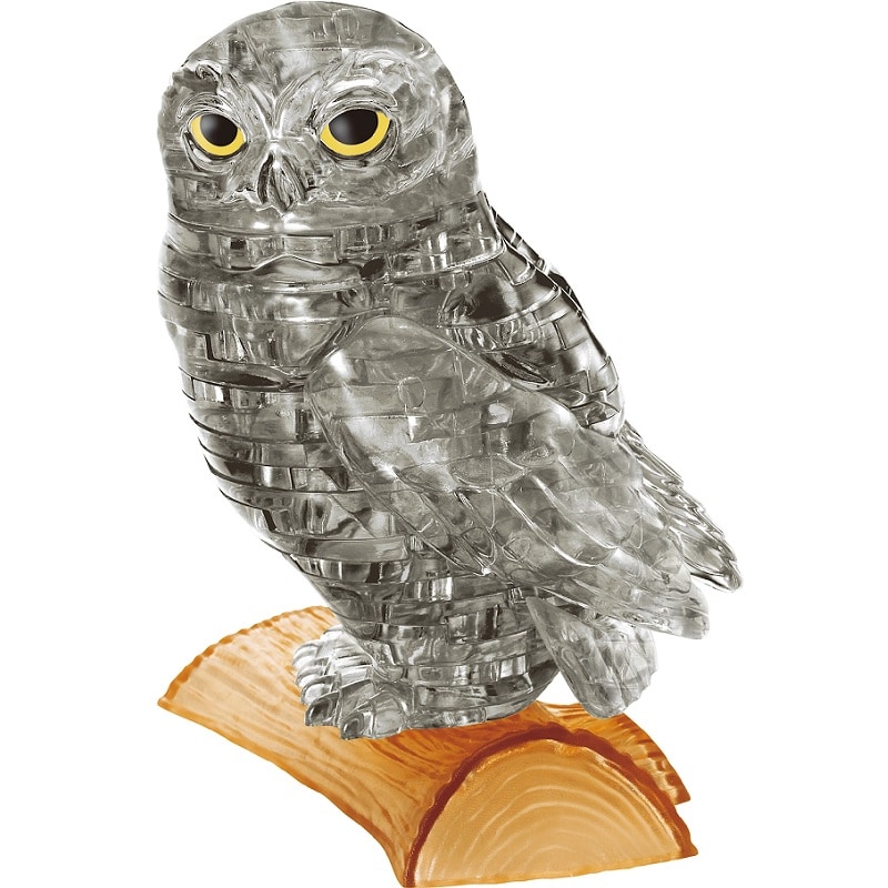 Krystal 3D Puslespil Ugle