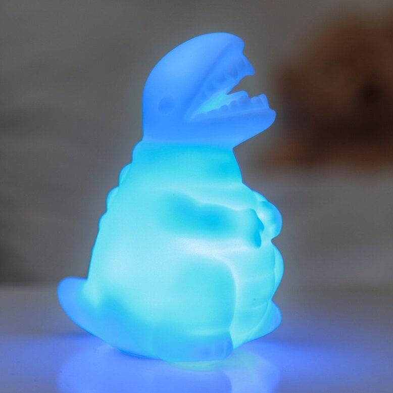 Dinosaur Farveskiftende Natlamper 3-pak