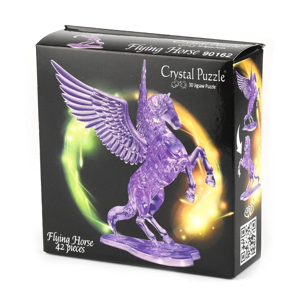 Crystal 3D Puslespil Unicorn