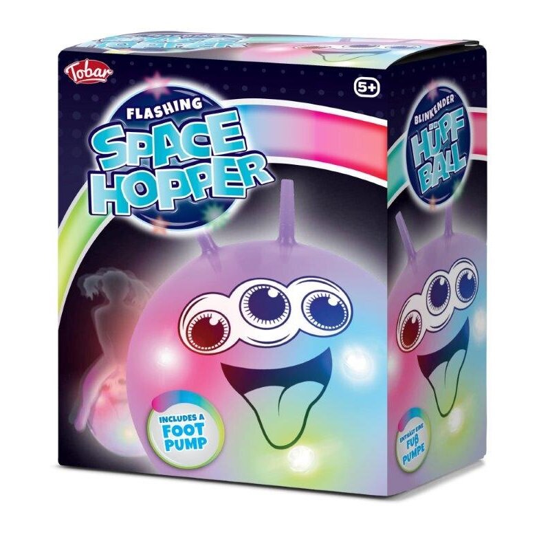 Blinkende Hoppebold 60 cm